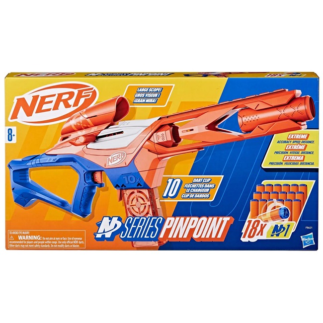 NERF N SERIES PINPOINT BLASTER 18-DARTS
