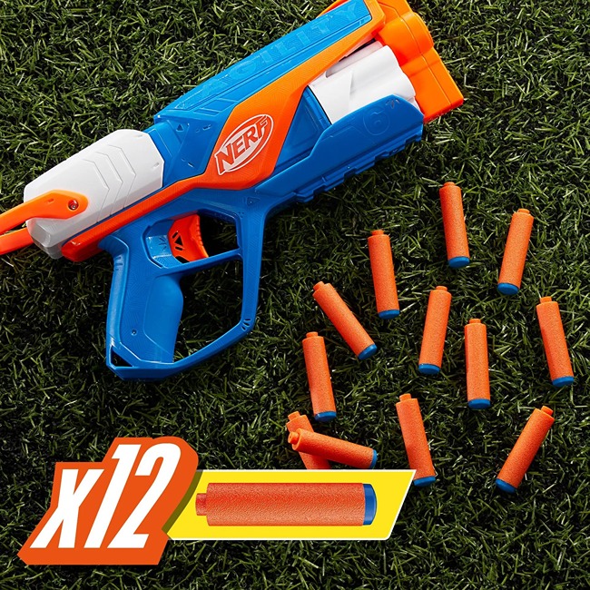 NERF N SERIES AGILITY BLASTER 12-DARTS