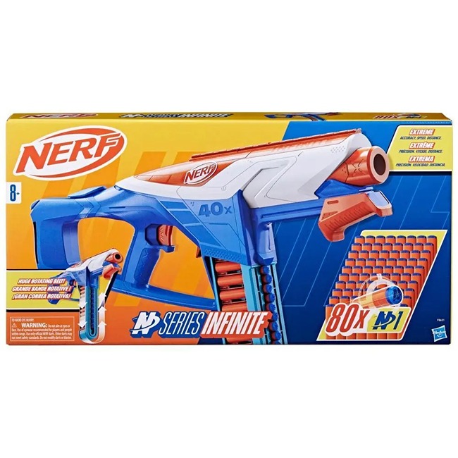 NERF N SERIES INFINITE BLASTER 80-DARTS