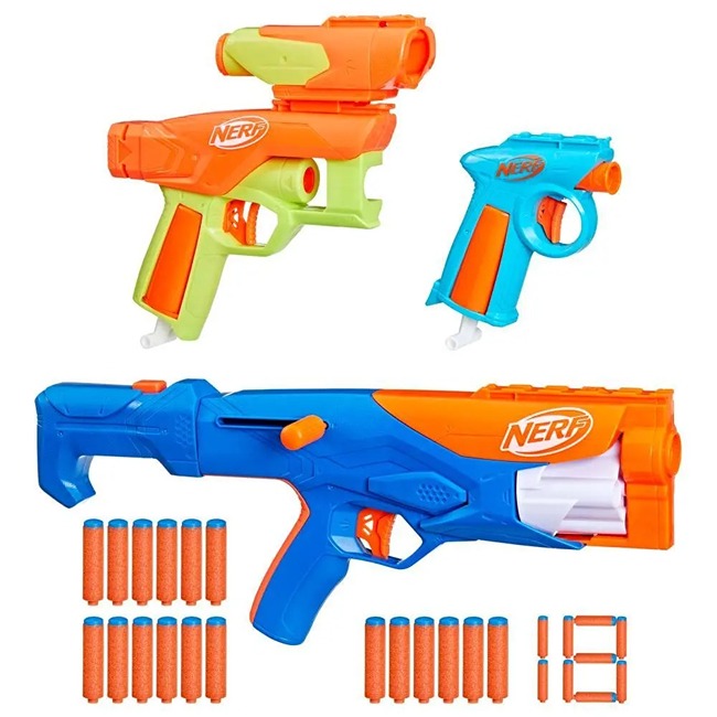 NERF N SERIES GEAR UP PACK BLASTER 18-DARTS