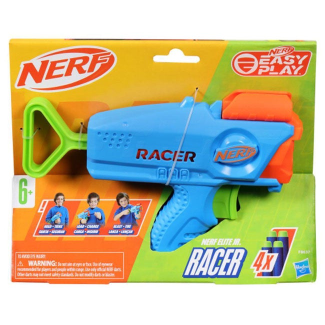 NERF ELITE JUNIOR RACER PLAY DART BLASTER