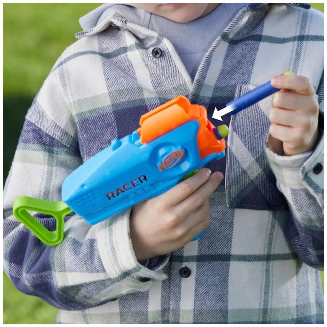 NERF ELITE JUNIOR RACER PLAY DART BLASTER