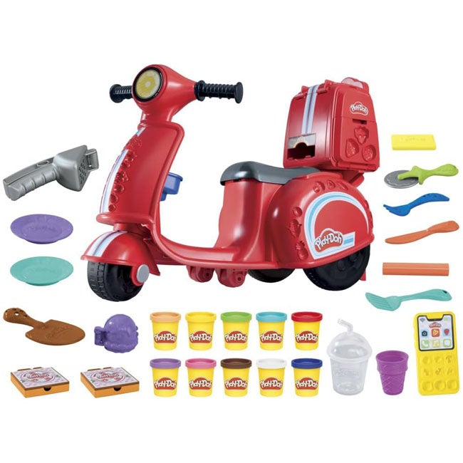 PLAY-DOH PIZZA DELIVERY SCOOTER PLAYSET