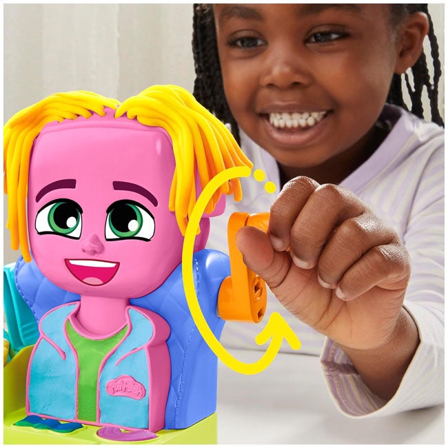 PLAY-DOH HAIR STYLIN SALON PLAYSET