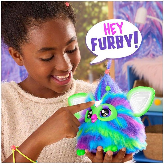 FURBY GALAXY EDITION GLOW IN THE DARK PLUSH INTERACTIVE TOY