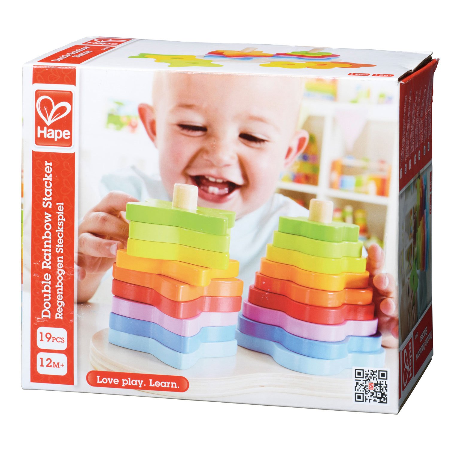 HAPE DOUBLE RAINBOW STACKER