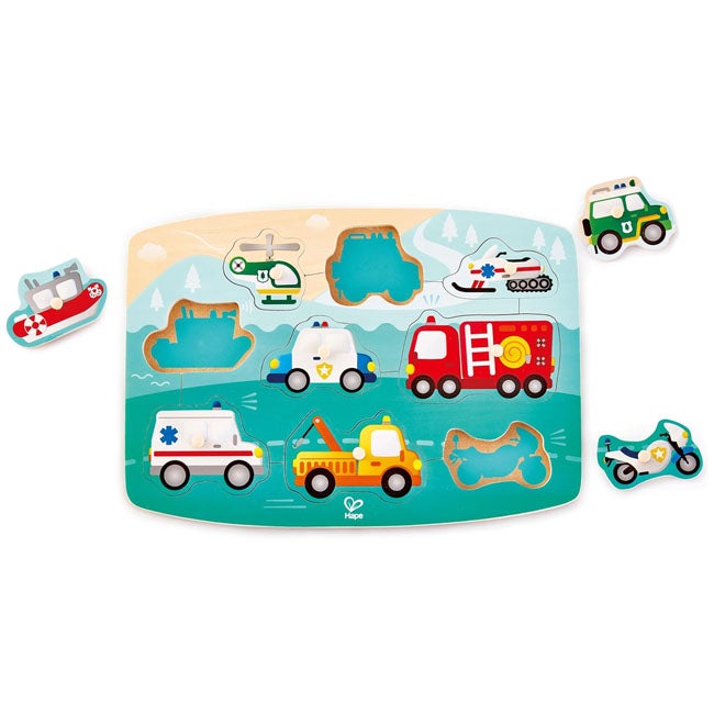 HAPE EMERGENCY PEG PUZZLE