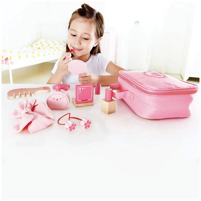 HAPE WOODEN ROLE PLAY BEAUTY BELONGINGS 9PCS