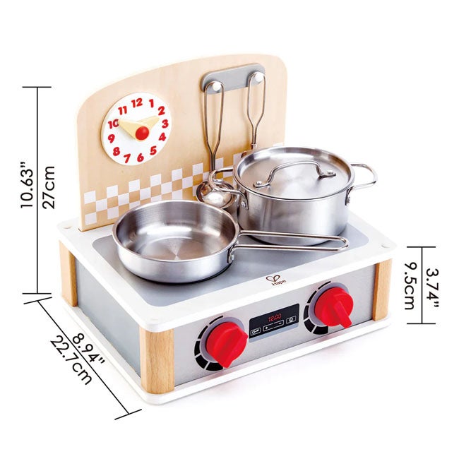 HAPE 2-IN-1 KITCHEN AND GRILL SET