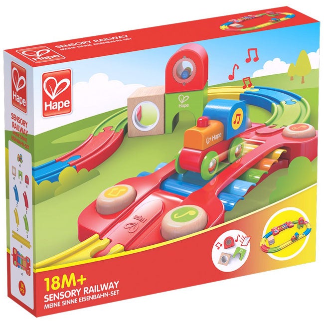 HAPE SENSORY RAILWAY TOY