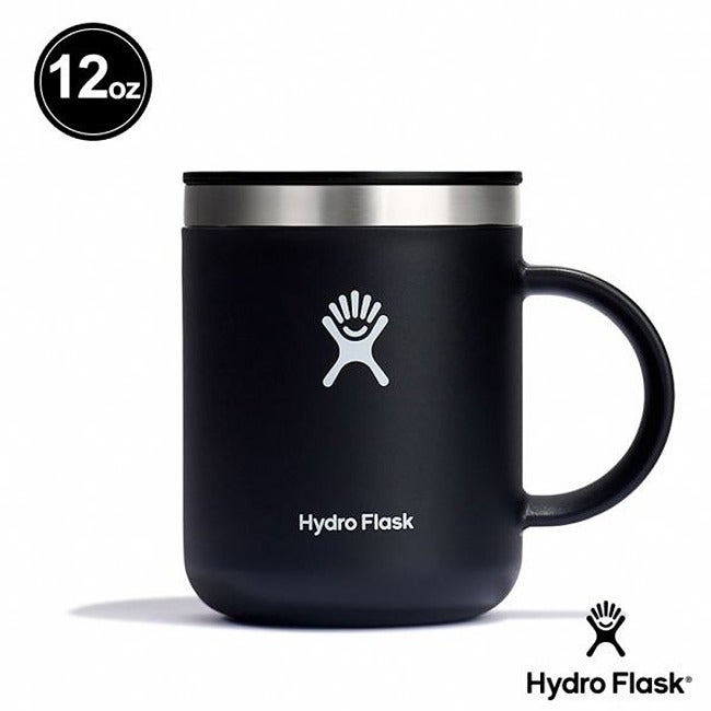 HYDROFLASK VACUUM COFFEE MUG 355ML BLACK