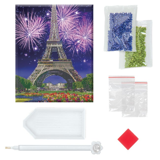 HINKLER LIGHT-UP CRYSTAL CANVAS - EIFFEL TOWER