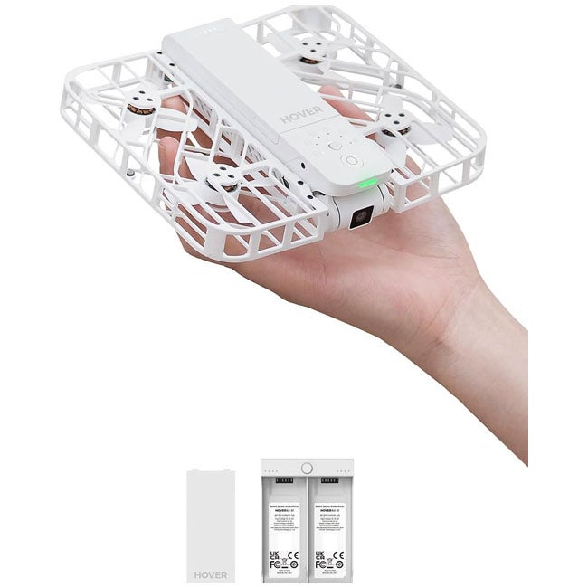 HOVERAIR X1 POCKET SIZED DRONE WITH CAMERA COMBO WHITE
