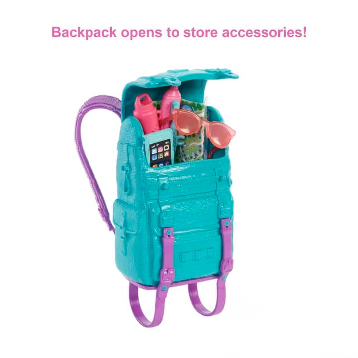 BARBIE MALIBU CAMPING DOLL WITH ACCESSORIES