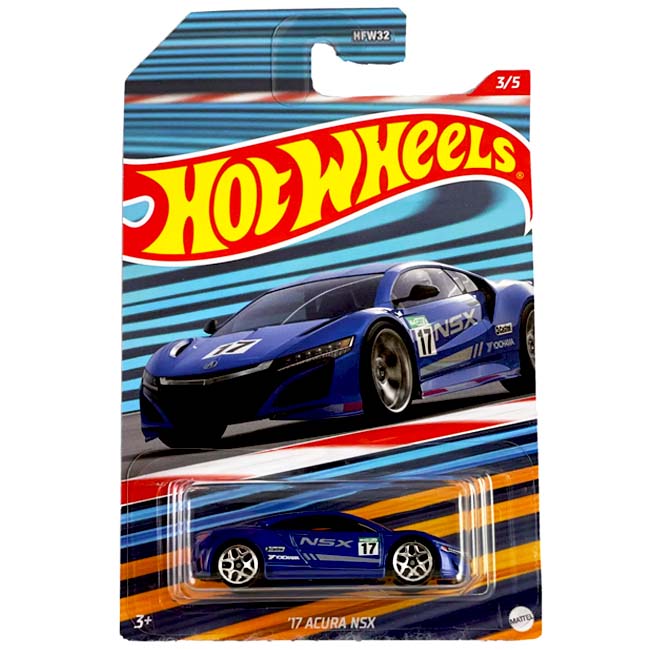 HOTWHEELS BASIC SINGLE CAR PACK - RACING THEMED