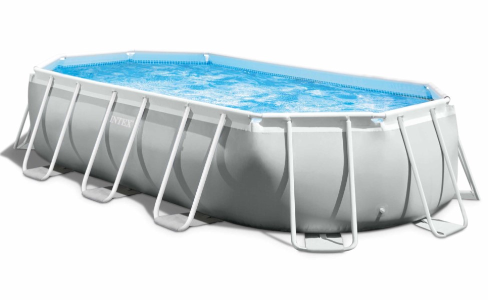 INTEX PRISM FRAME OVAL POOL SET 503CM X 274CM X 122CM