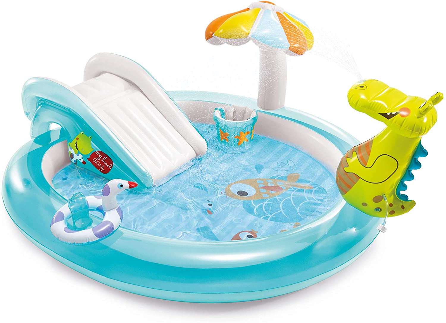 INTEX INFLTABLES GATOR PLAY CENTER 2.01MX1.7MX84CM