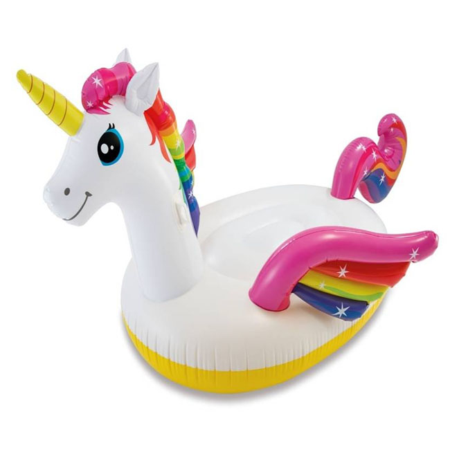 INTEX UNICORN RIDE-ON 201CM x 140CM x 97CM