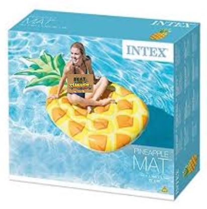 INTEX PINEAPPLE MAT 216CM x 124CM