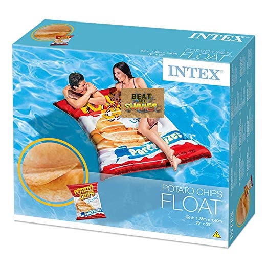 INTEX POTATO CHIPS FLOAT 178CM x 140CM