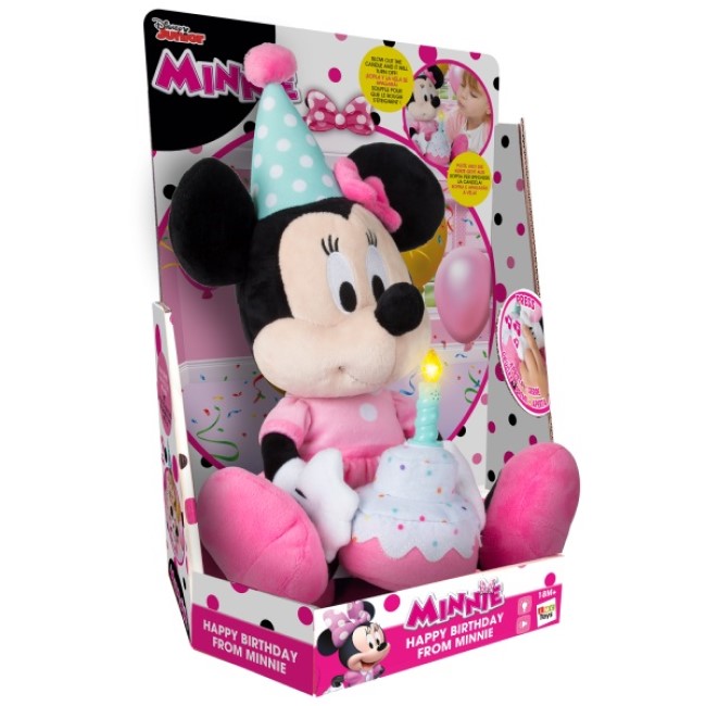 IMC DISNEY MINNIE MOUSE HAPPY BIRTHDAY MINNIE PLUSH TOY