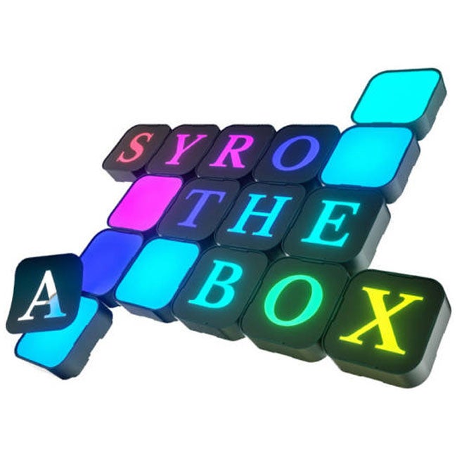 INNOVATEK LED SYRO BOX 16RGB SET LETTERS