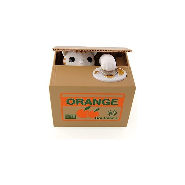 I-TOTAL PLASTIC MONEYBOX - CAT