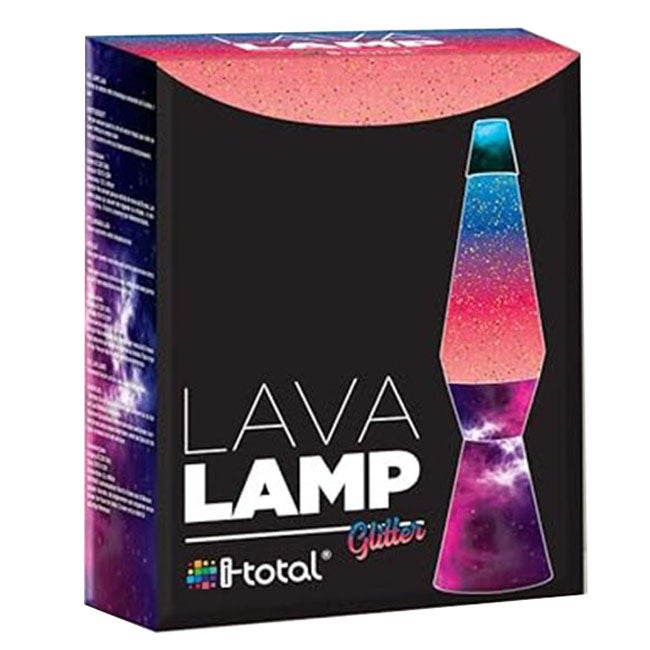I-TOTAL LAVA LAMP 36 CM GALAXY GLITTER