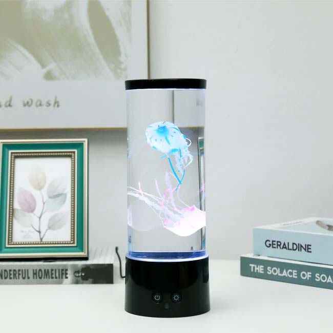 I-TOTAL JELLYFISH LAMP ROUND 30 CM WITH COLORFUL BASE