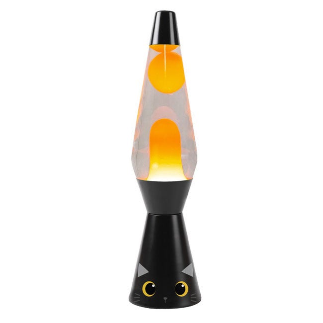 I-TOTAL LAVA LAMP 36 CM BLACK CAT