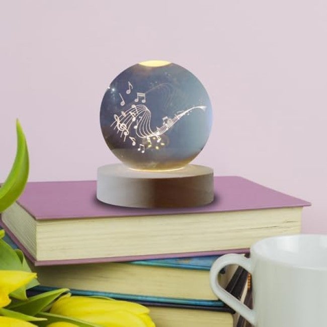 I-TOTAL CRYSTAL BALL LAMP SMALL MUSIC