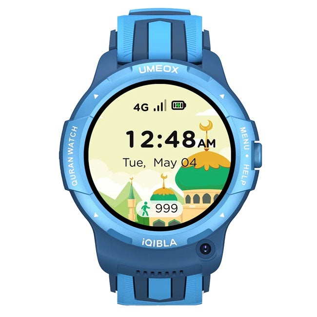 IQIBLA QURAN KIDS SMART WATCH BLUE