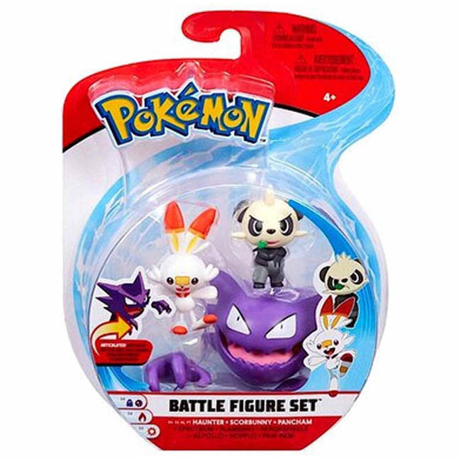 POKEMON BATTLE FIGURE 3 SET PACK-95155