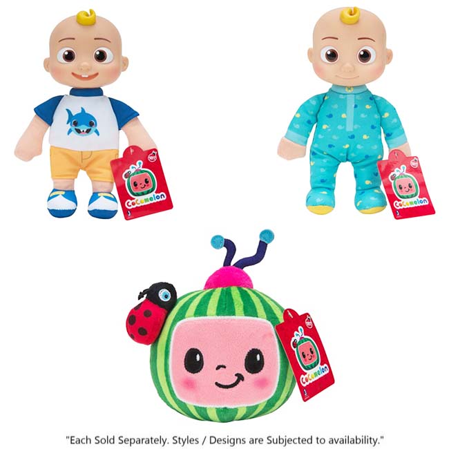 COCOMELON JJ DUCKIE 8IN SUPER SOFT PLUSH TOYS