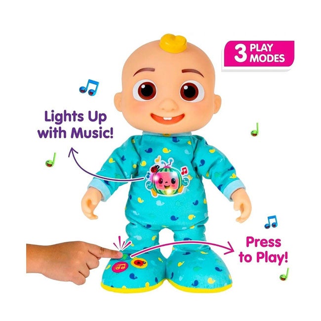 COCOMELON DANCING JJ FEATURE DOLL