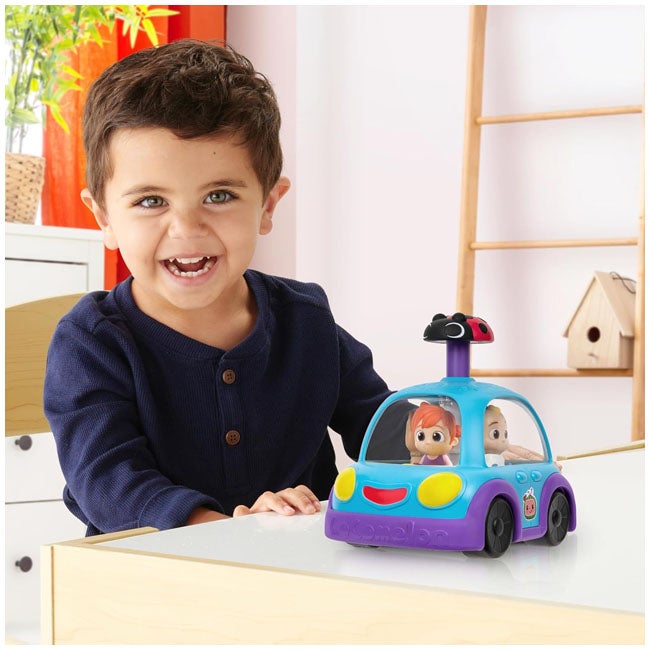 COCOMELON PUSH N SING FAMILY CAR