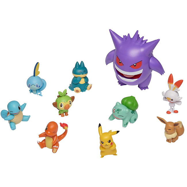 POKEMON BATTLE FIGURE MULTI 10 PACK