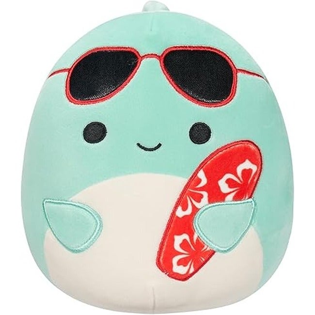 SQUISHMALLOWS 7.5-INCH PERRY TEAL DOLPHIN SMALL PLUSH