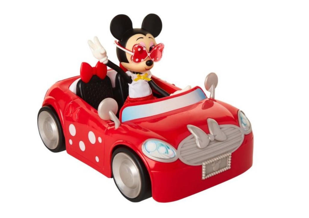 MINNIE MOUSE DRIVE MINNIE COOPER + DOLL