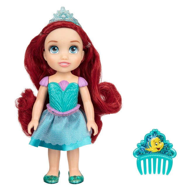 JAKKS PACIFIC DISNEY PRINCESS 6 INCH PETITE DOLL W/COMB