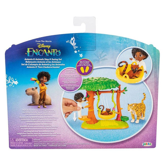 DISNEY ENCANTO ANTONIO AND ANIMALS STEP SWING SET