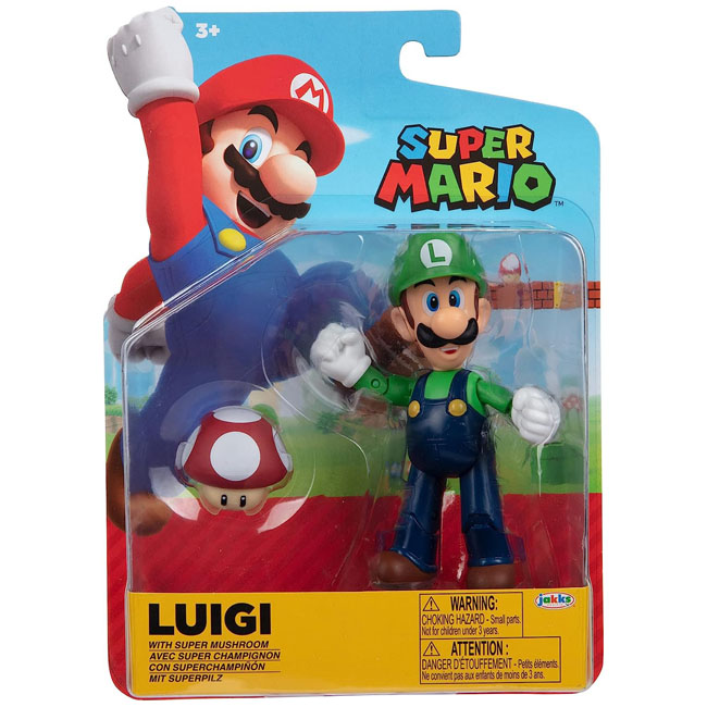 SUPER MARIO NINTENDO 4-INCH FIGURE ASSORTED