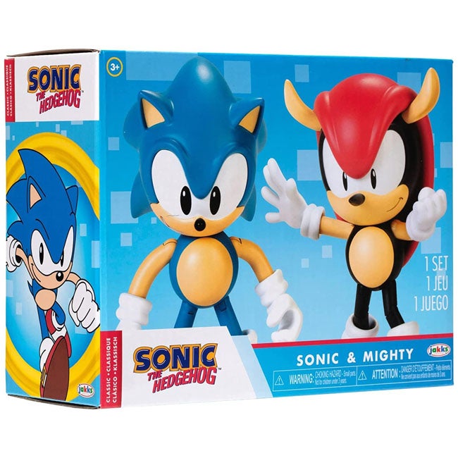 SONIC THE HEDGEHOG SONIC & MIGHTY ACTION FIGURE 2-PACK