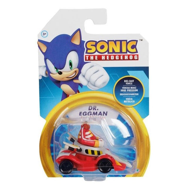 SONIC DIE-CAST 1:64 RACERS ASSORTED