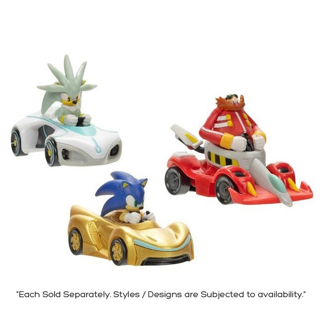 SONIC DIE-CAST 1:64 RACERS ASSORTED