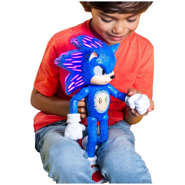 SONIC 3 MOVIE ULTIMATE TALKING SONIC 12 INCH FIGURE
