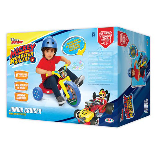 DISNEY JUNIOR MICKEY 10 INCH FLY WHEEL CRUISER