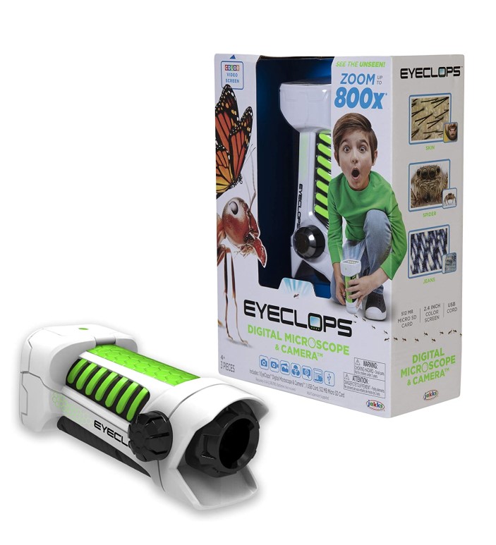 JAKKS PACIFIC EYECLOPS - DIGITAL MICROSCOPE & CAMERA