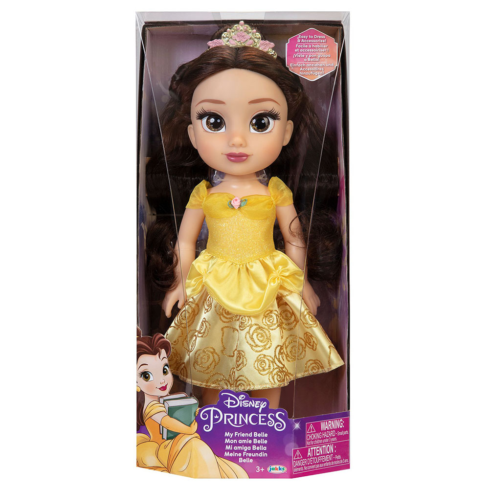 DISNEY PRINCESS CORE DOLL BELLE 15 GLASS EYES