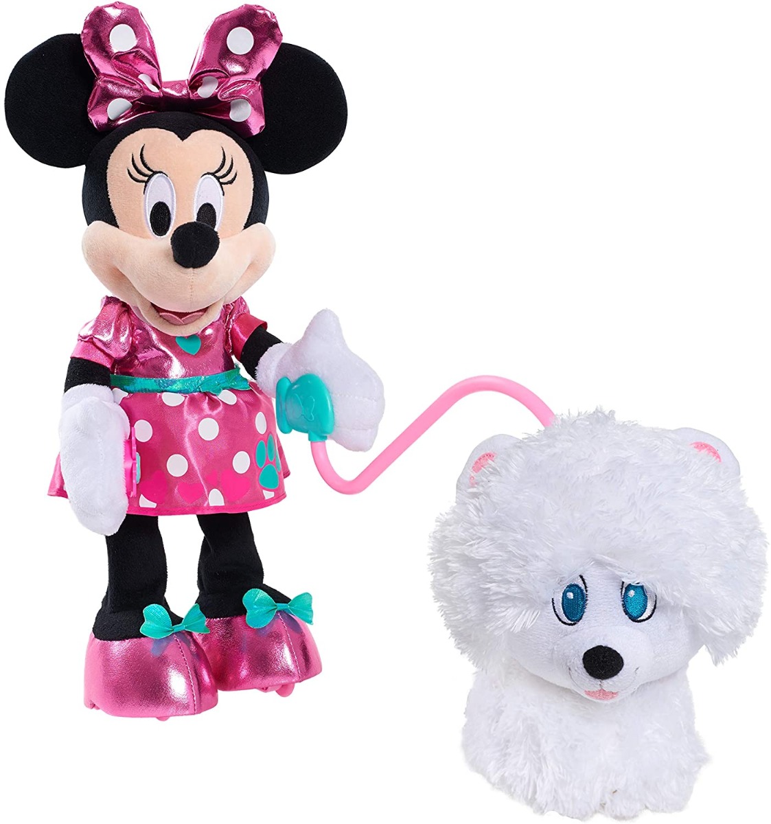 MINNIES WALK & PLAY PUPPY FEATURE PLUSH